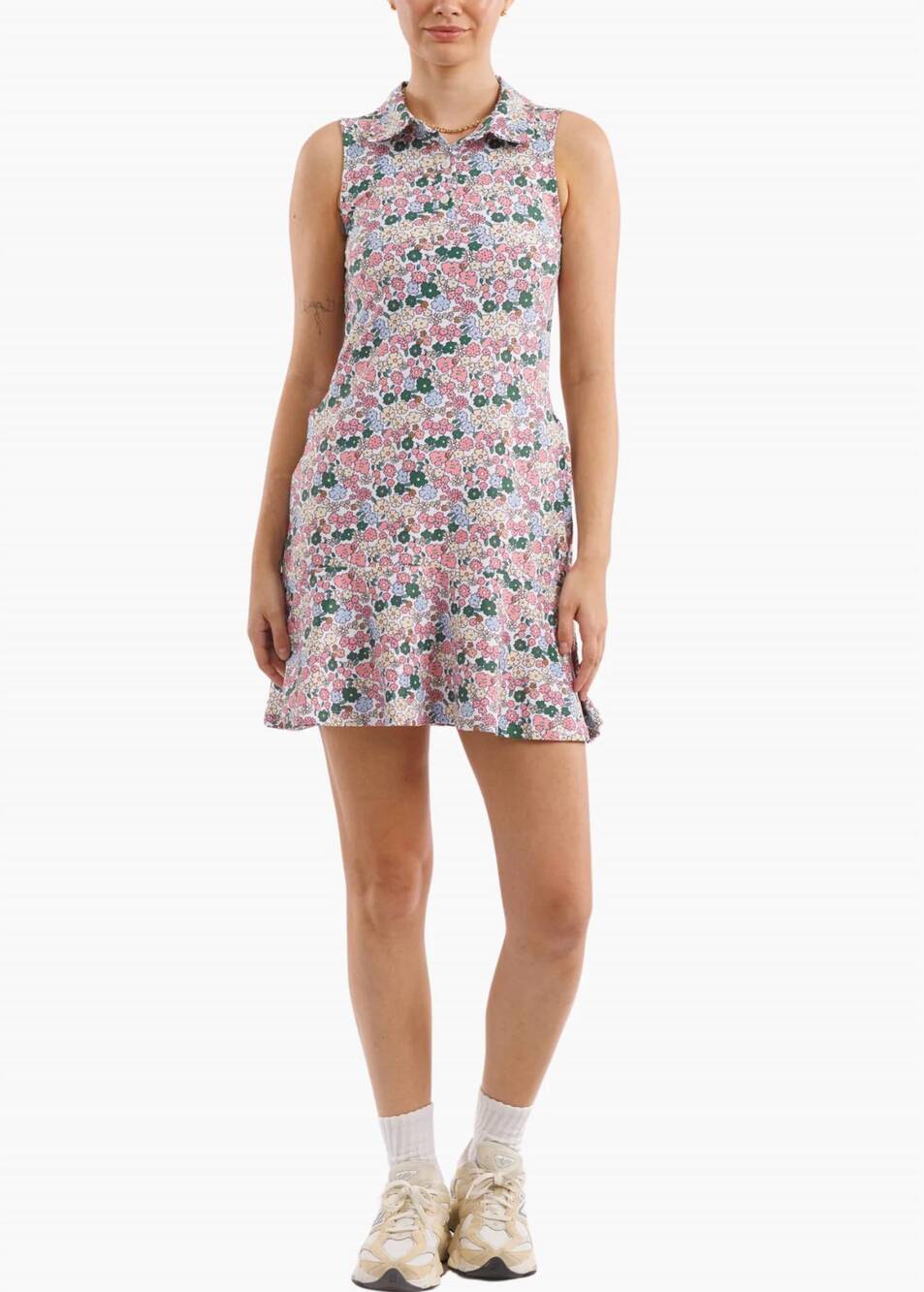 NEW SMITH & QUINN gracie golf dress in forest poppies
